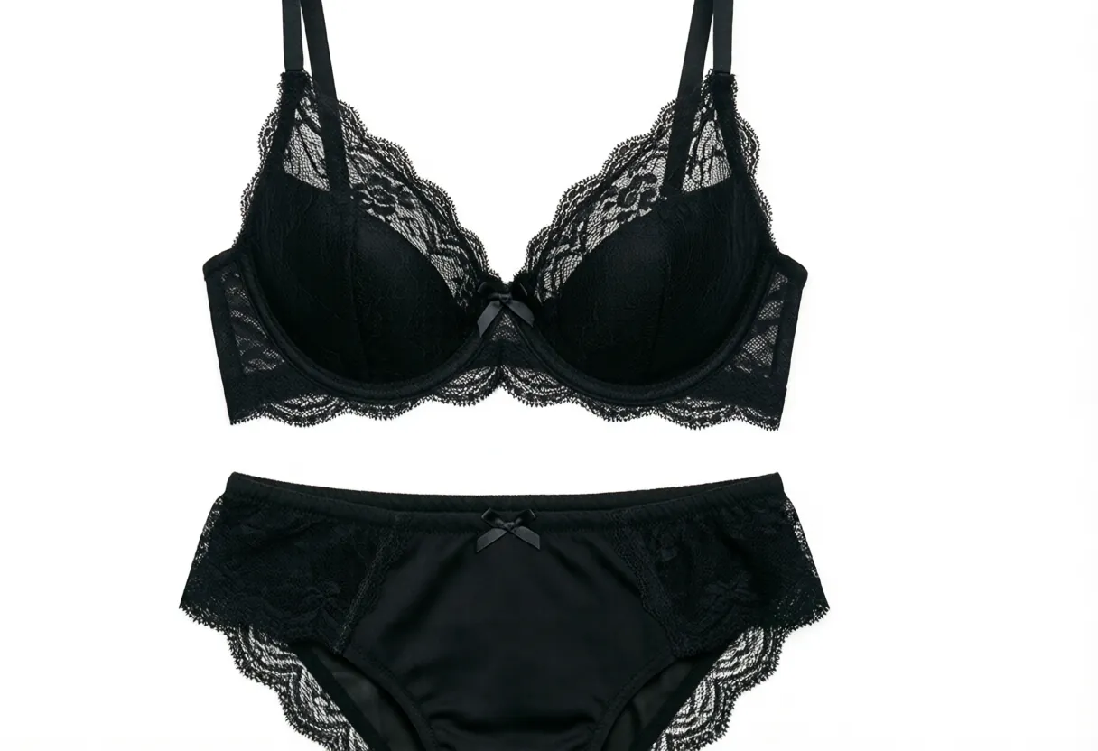 Noir Lace Set